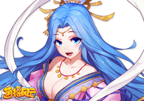 温婉如玉大家闺秀 《萌将风云》大乔全新立绘来袭